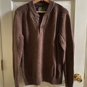 Eddie Bauer henley sweater